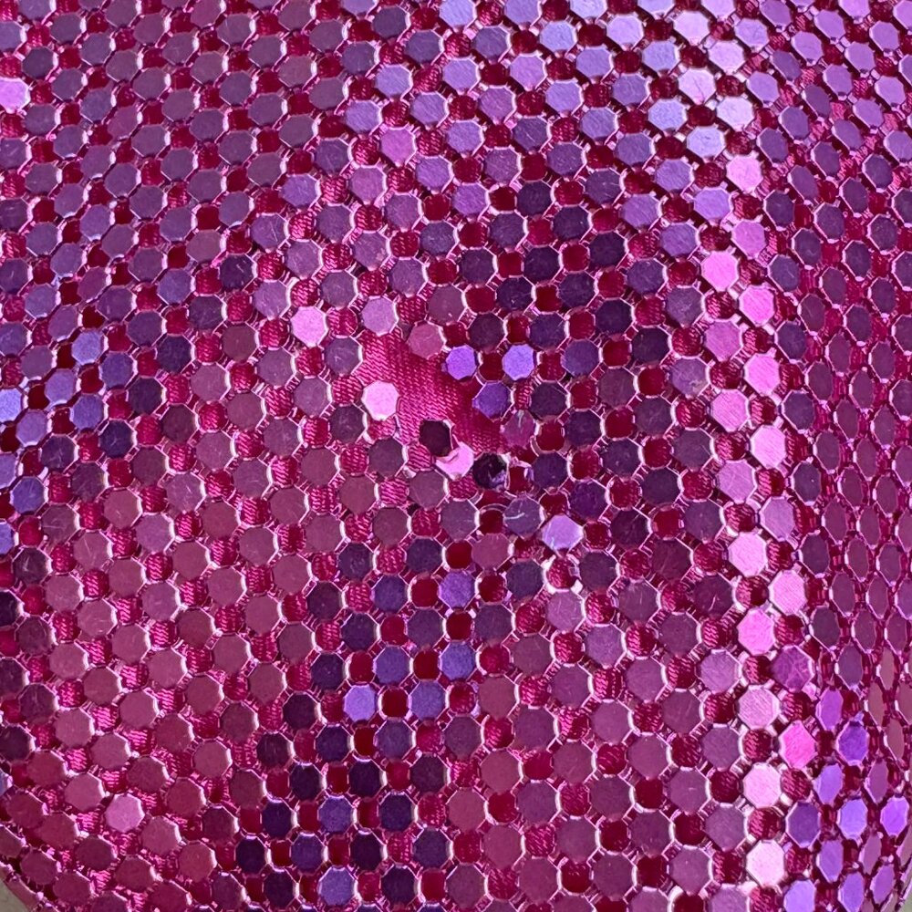 AQUA Markle Mesh Frame Shoulder Bag - Pink - New with defects - Picture 5 of 9